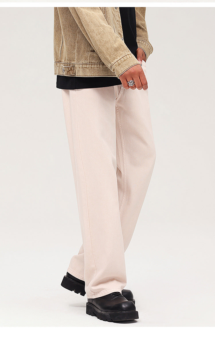 Cardydony Classic Straight-Leg Jeans in Trendy Color Options