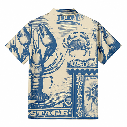 Cardydony Bermuda Post Button-up Shirt