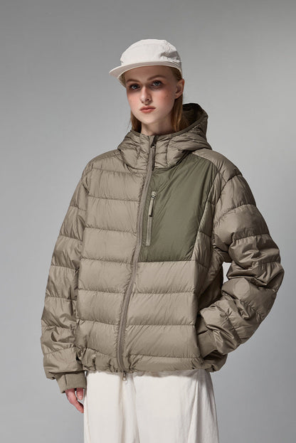 Cardydony Women's Women's Puffer Jacket 90% Down Water-Resistant Hood — Winter Coat