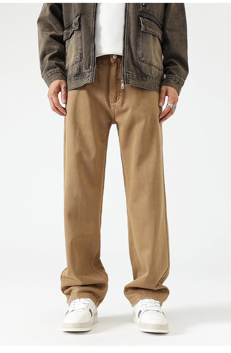 Cardydony Classic Straight-Leg Jeans in Trendy Color Options