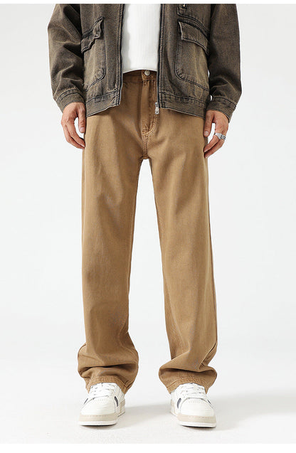 Cardydony Classic Straight-Leg Jeans in Trendy Color Options