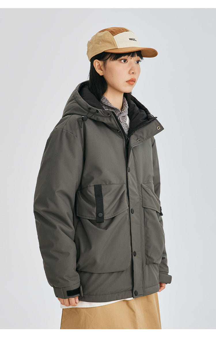 Cardydony Patch Badge Down Puffer Coat