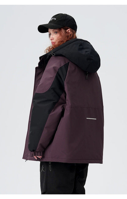 Cardydony Technical Color Block Mountain Parka