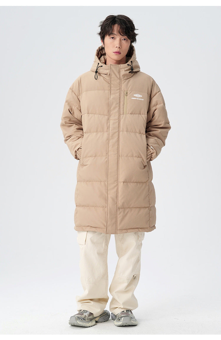 Cardydony Nordic Minimalist Puffer Long Coat