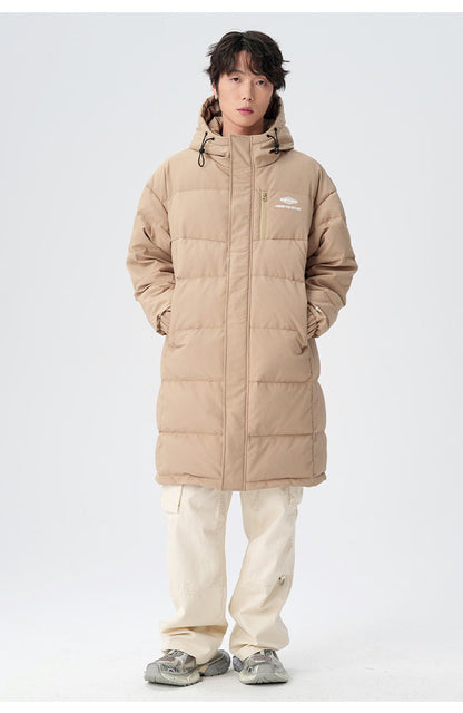 Cardydony Nordic Minimalist Puffer Long Coat