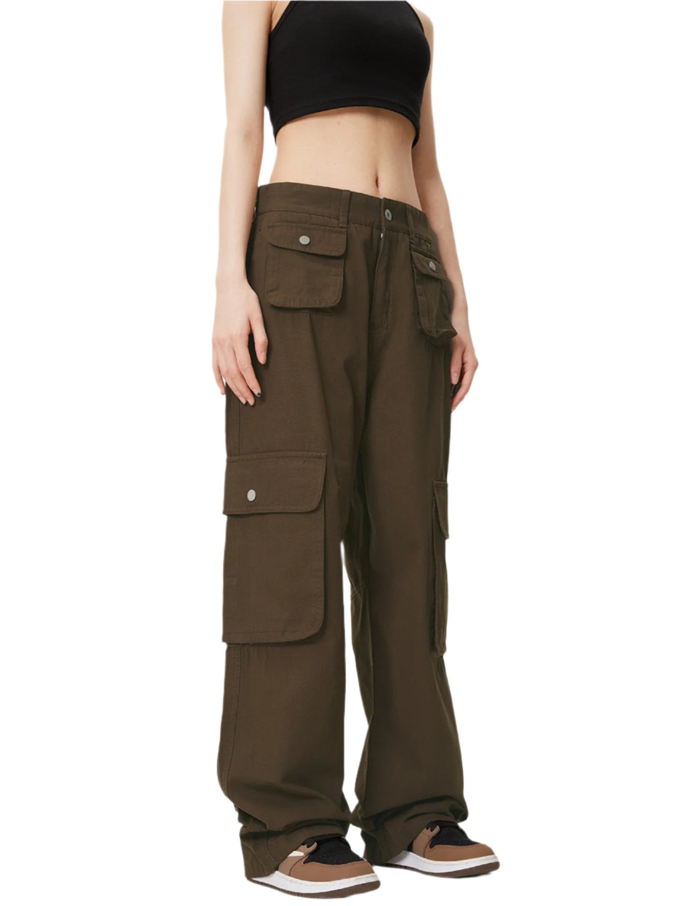 Cardydony Women's Relaxed Fit Cargo Pants with Multiple Pockets