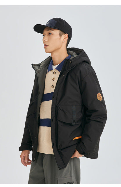 Cardydony Patch Badge Down Puffer Coat