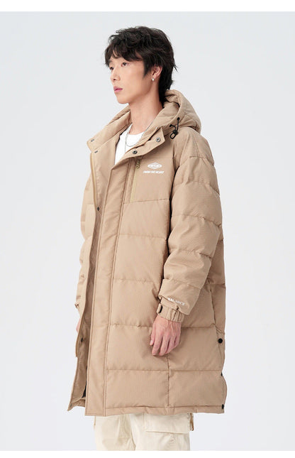 Cardydony Nordic Minimalist Puffer Long Coat