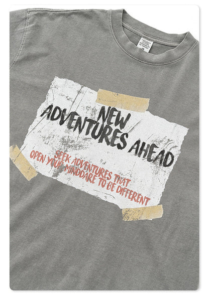 Cardydony Women's Wanderlust Print Tee | Vintage Print Streetwear