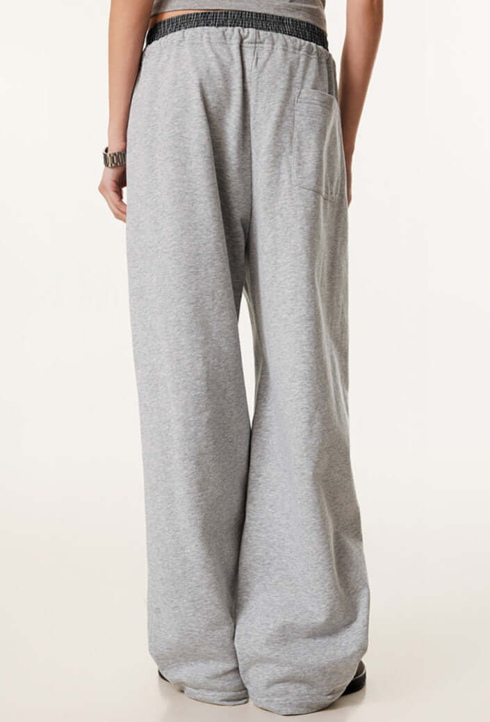 Cardydony Women's Oversized Double Waist Cotton Blend Pants | Comfort & Style
