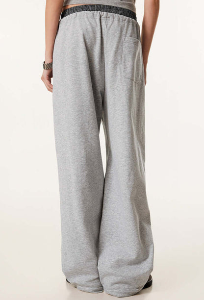 Cardydony Women's Oversized Double Waist Cotton Blend Pants | Comfort & Style