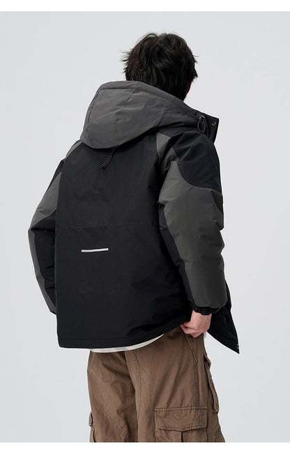 Cardydony Technical Color Block Mountain Parka