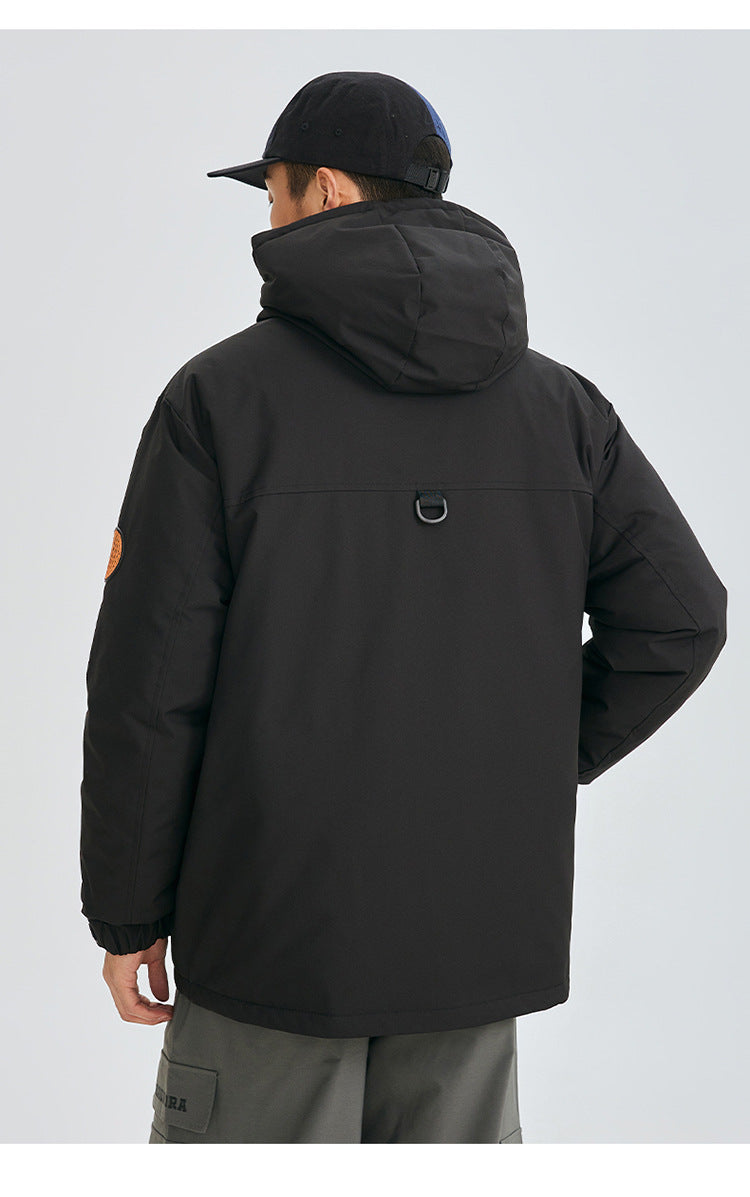 Cardydony Patch Badge Down Puffer Coat