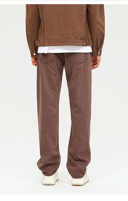 Cardydony Classic Straight-Leg Jeans in Trendy Color Options