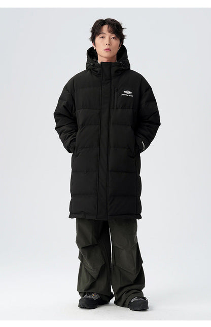 Cardydony Nordic Minimalist Puffer Long Coat