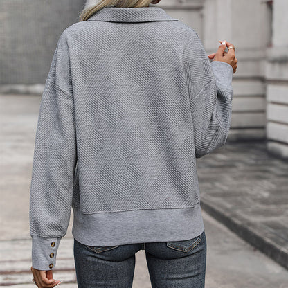 Cardydony Women's Textured Knit Pullover - Your Cozy Fall Essential