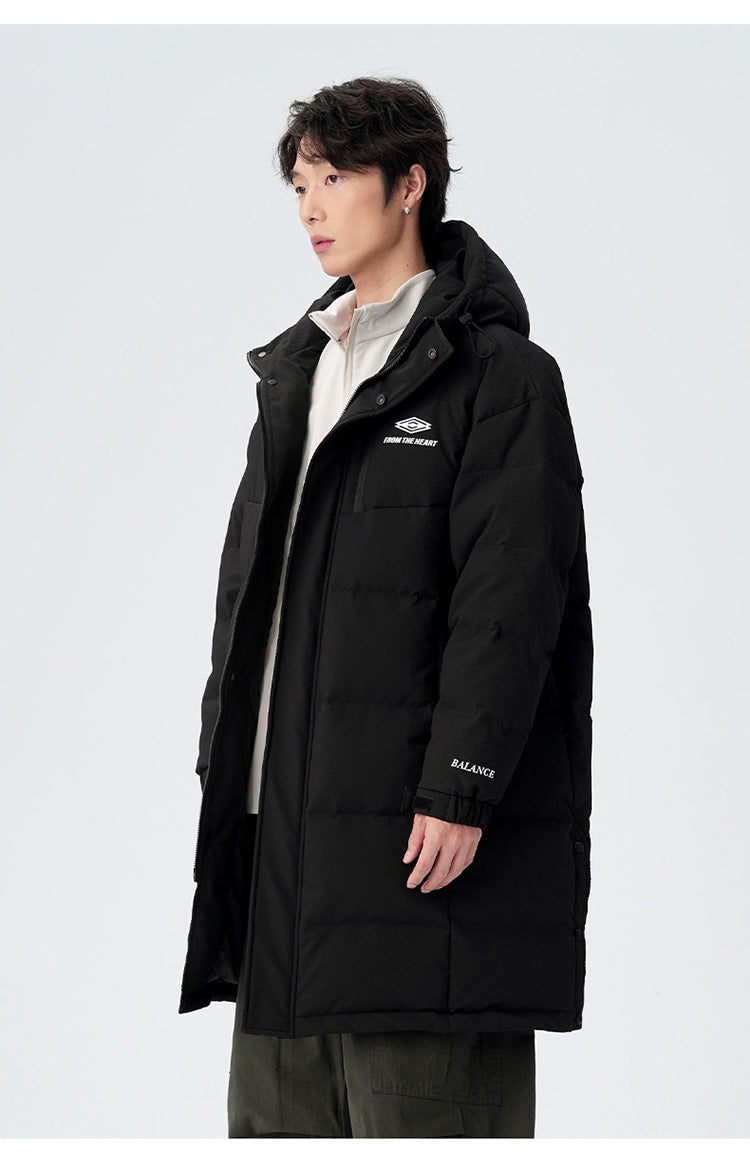 Cardydony Nordic Minimalist Puffer Long Coat