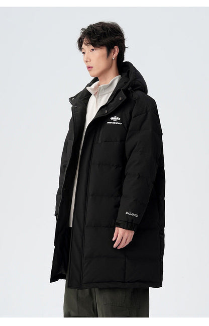 Cardydony Nordic Minimalist Puffer Long Coat
