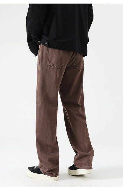 Cardydony Classic Straight-Leg Jeans in Trendy Color Options