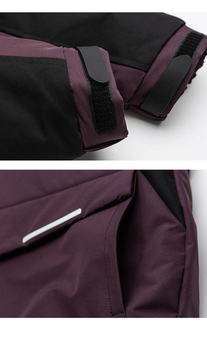 Cardydony Technical Color Block Mountain Parka