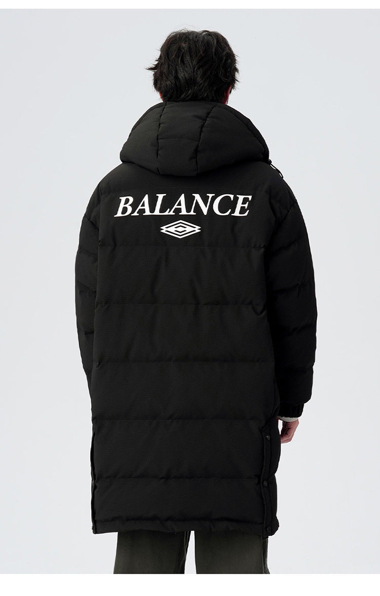 Cardydony Nordic Minimalist Puffer Long Coat