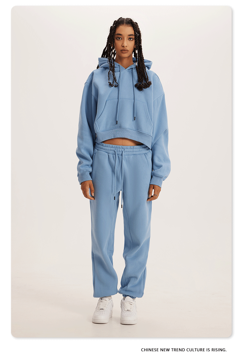 Cardydony Women's Essential Classic Cropped Pullover Hoodie Collection