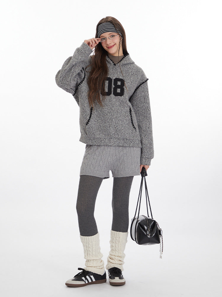 Cardydony Women's Fleece Hoodie | Winter Oversized Sweatshirt