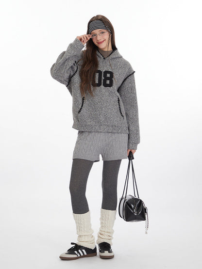 Cardydony Women's Fleece Hoodie | Winter Oversized Sweatshirt