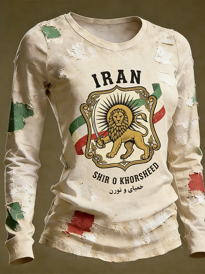 Cardydony Hot Event Inspiration Design Retro Long-sleeve T-shirt