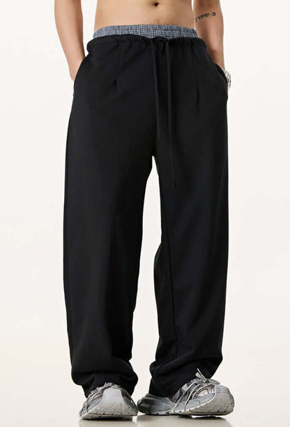Cardydony Women's Oversized Double Waist Cotton Blend Pants | Comfort & Style
