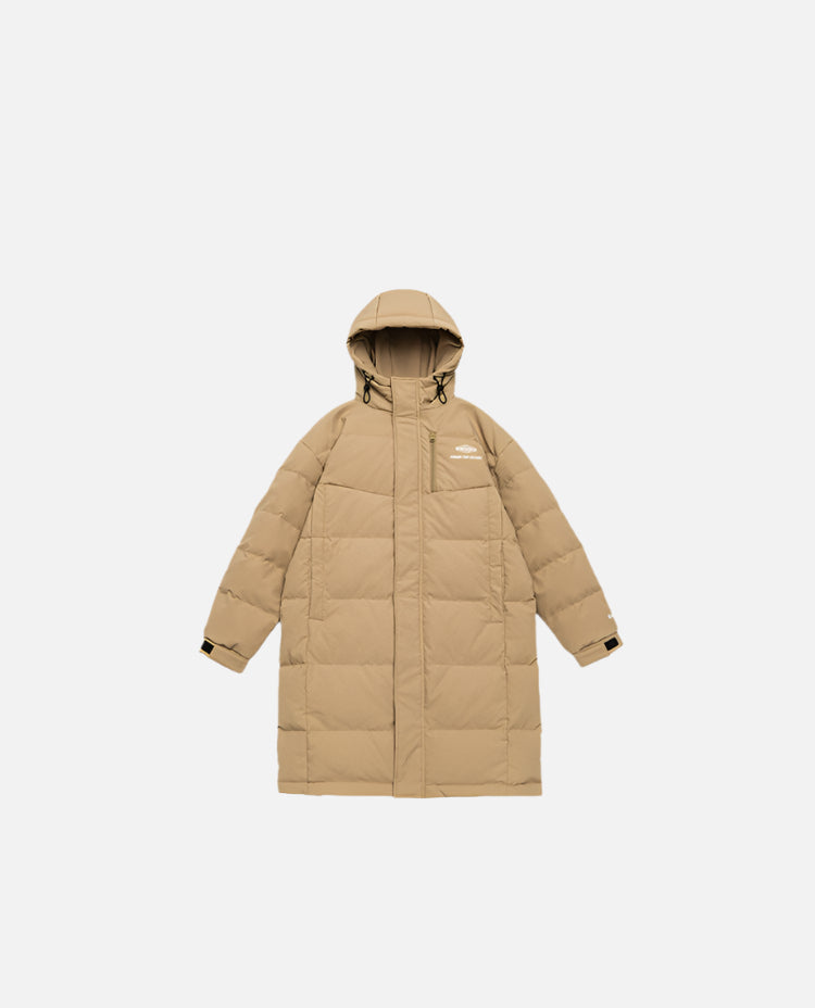 Cardydony Nordic Minimalist Puffer Long Coat