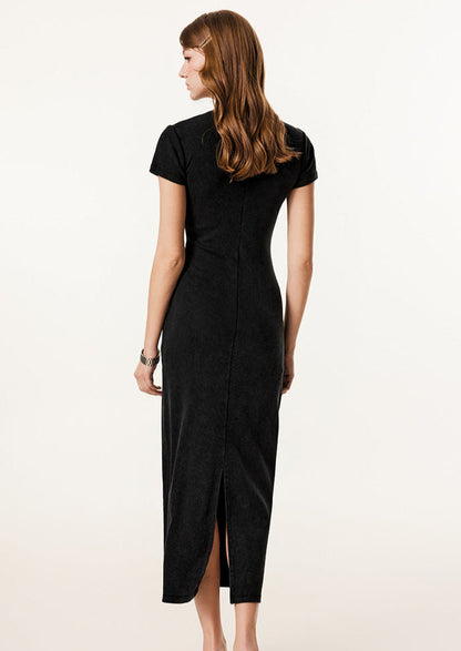 Cardydony Women's Bodycon Maxi Dress | Short Sleeve Slim Fit Dress