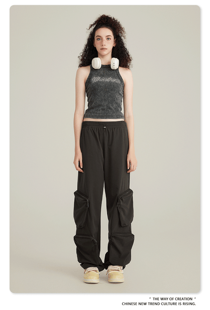 Cardydony Women's Utility Cargo Pants | Double Zip Collection