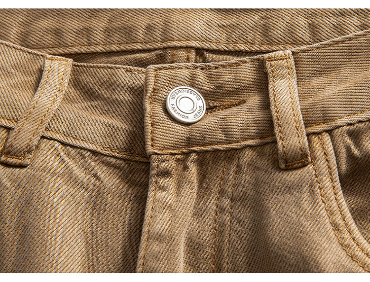 Cardydony Classic Straight-Leg Jeans in Trendy Color Options