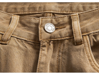 Cardydony Classic Straight-Leg Jeans in Trendy Color Options