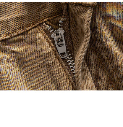 Cardydony Classic Straight-Leg Jeans in Trendy Color Options