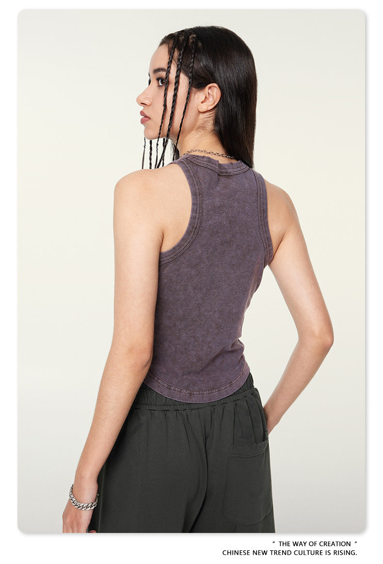 Cardydony Women's Ruched Tank Top | Summer Essential