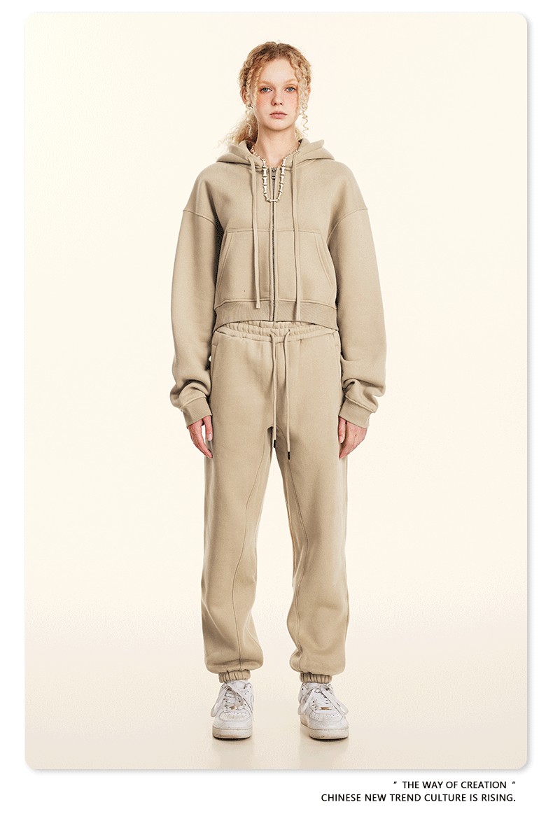 Cardydony Women's Signature Street Cropped Zip Hoodie Collection