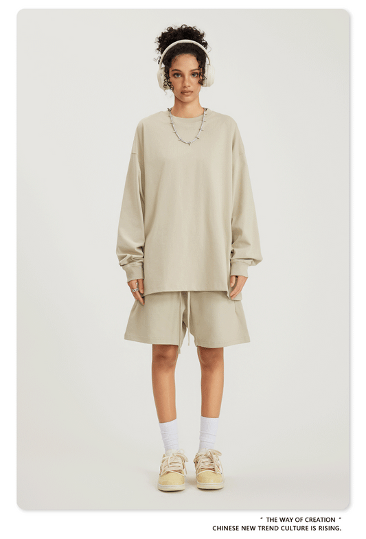 Cardydony Women's Urban Core Long Sleeve Tee | Heavyweight Streetwear
