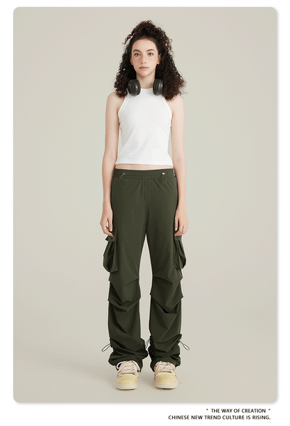 Cardydony Women's Washed Effect Ribbed Crop Tank