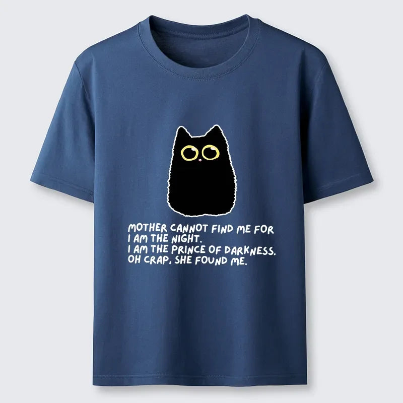 Cardydony Playing Hide-and-seek With A Black Cat Classic T-shirt