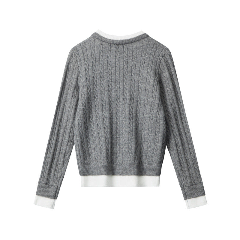 Cardydony Women's Cable Knit Cardigan | Streetwear Spring Button Up