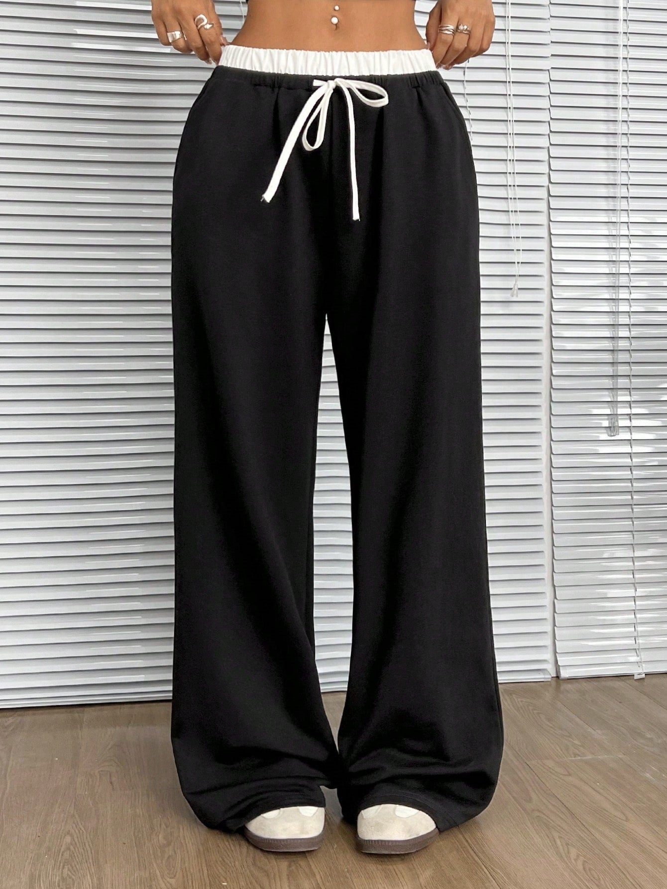 Cardydony Women's Casual Relaxed-Fit Drawstring Pants