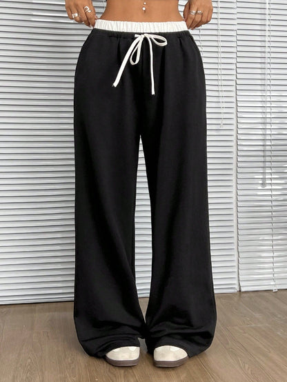 Cardydony Women's Casual Relaxed-Fit Drawstring Pants