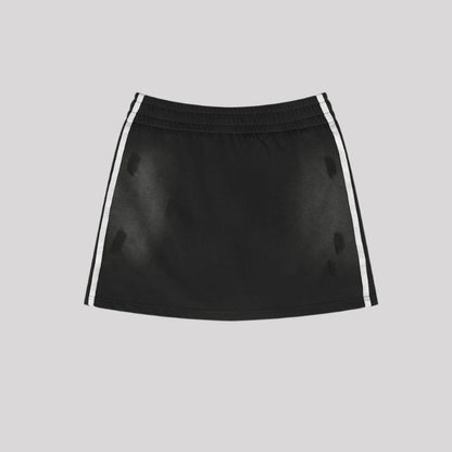 Cardydony Women's Cloud Wash Two-Piece Set | Cropped Tee & Mini Skirt