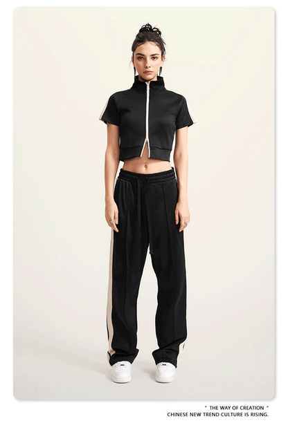 Cardydony Women's Classic Side Stripe Track Pants