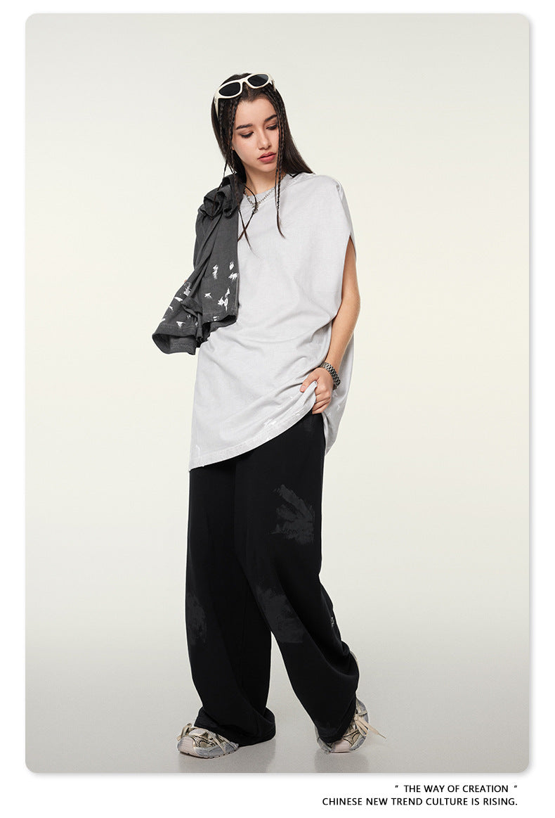 Cardydony Women's Oversized Wide Leg Casual Pants
