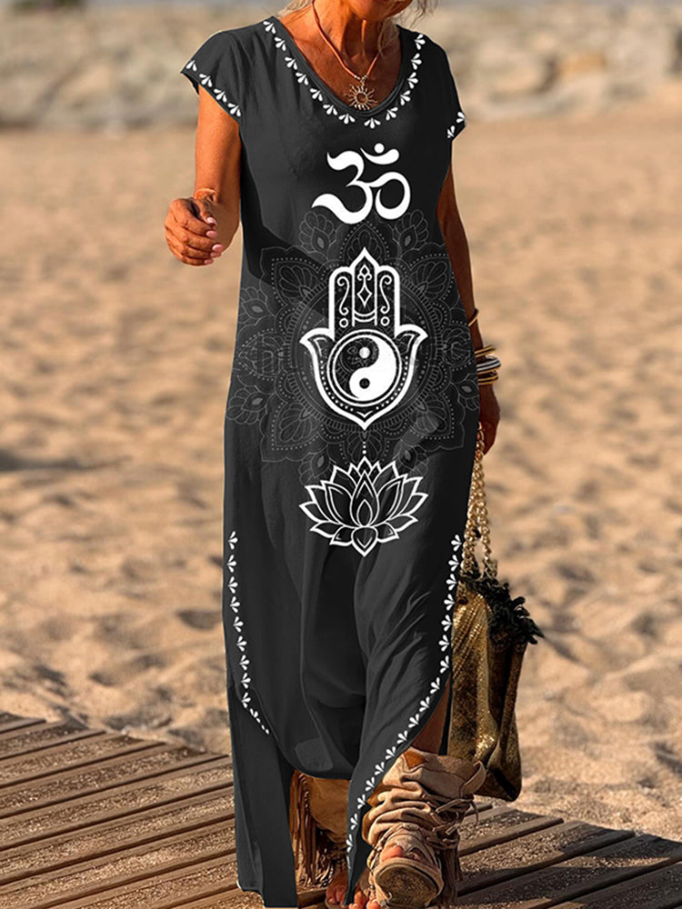 Cardydony Women's Beach Vacation Healing Dress