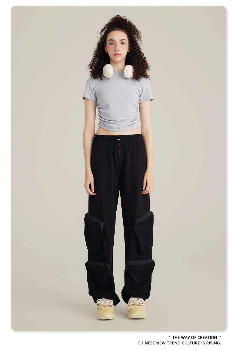 Cardydony Women's Utility Cargo Pants | Double Zip Collection