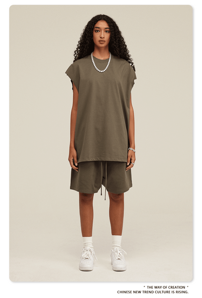 Cardydony Women's Desert Drift Tank | Earth Tone Streetwear